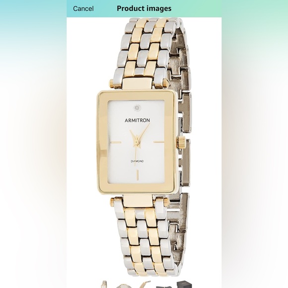 Armitron two tone watch brand new in box. - Picture 1 of 3